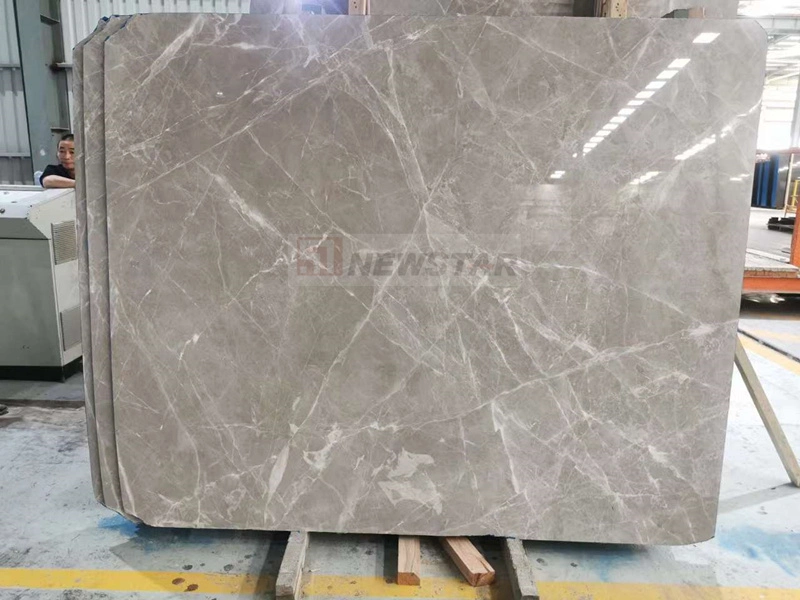 Premium Quality Marble Floor Porcelain Slabs for Interior Wall China Factory Price Grey Marble Polished Decoration