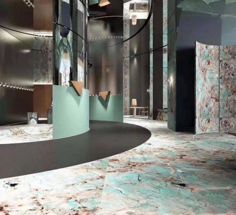 Luxury Amazon Green Marble for Hotel