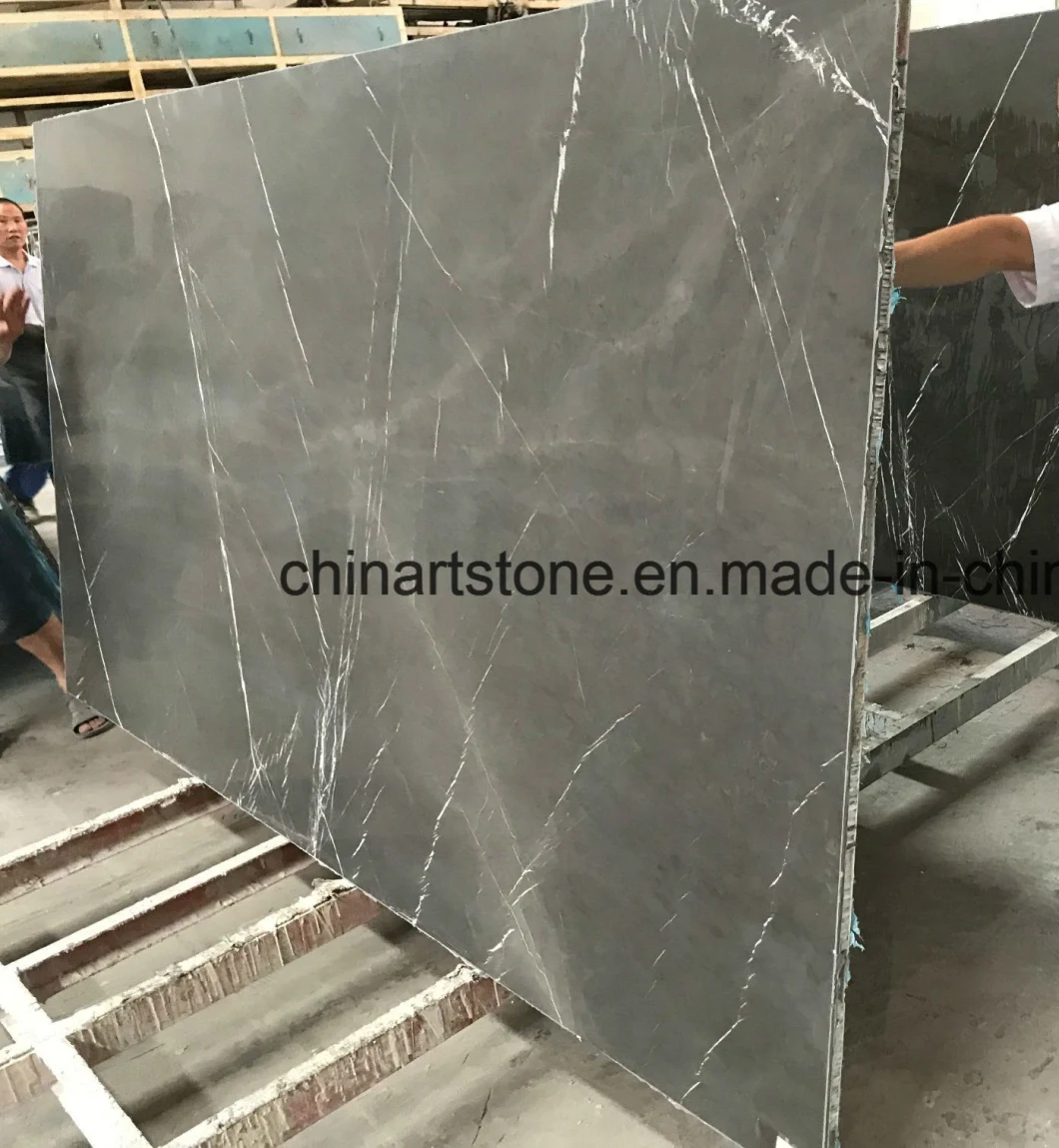 Luxury White Blue Green Stone Marble Composited with Aluminum Honeycomb in The Back for Wall and Floor Tile