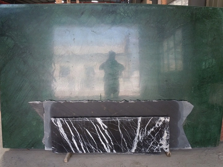 Green Color China Evergreen Marble