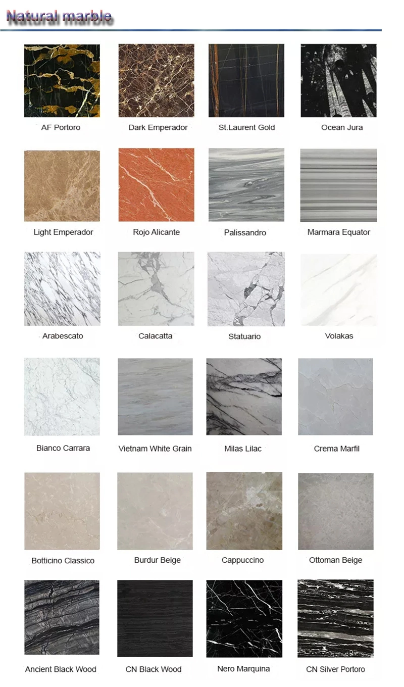 Natural White/Black/Yellow/Red/Green/Brown/Blue/Pink/Grey/Light Marble/Granite/Travertine/Stone/Quartz/Onyx Floor/Wall/Flooring/Paving Slabs for Decoration